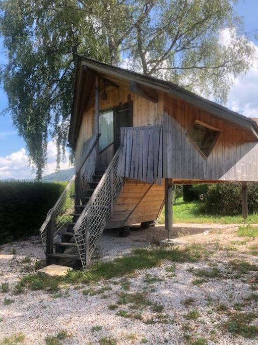 Nuit Insolite - La Cabane Du Haut-Doubs Les Gras Exteriör bild