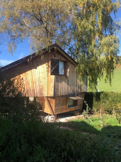 Nuit Insolite - La Cabane Du Haut-Doubs Les Gras Exteriör bild
